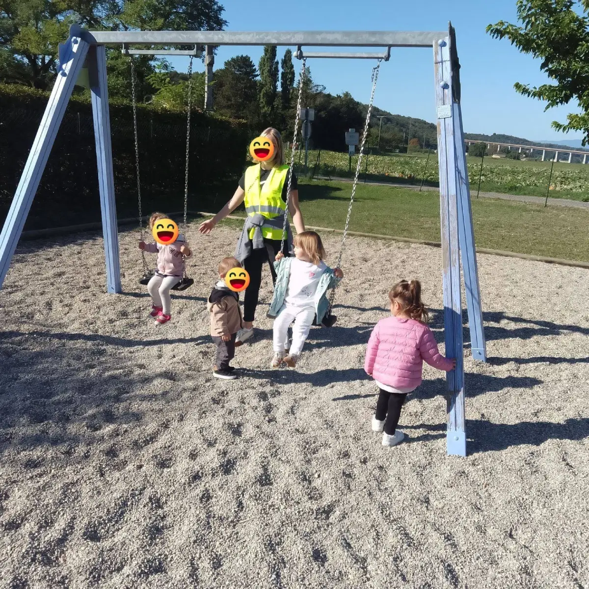 Une crèche riche en activités, à l’intérieur comme à l’extérieur